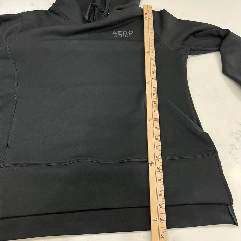 Aeropostale Aero Sport Black Hoodie - Picture 6 of 9